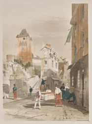 Picturesque Architecture in Paris, Ghent, Antwerp, Rouen: Tour de Remy, Dieppe, France