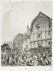 Picturesque and Romantic Journeys in Old France, Picardie: Roye