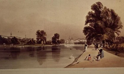 View of Horse Guards from St. James