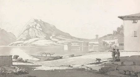 Town and Lake of Lugano