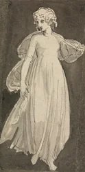 Girl, Full Length, Facing Front