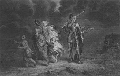 Great-heart Stands to Receive the Fiend
