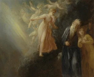 Prospero, Miranda and Ariel, from 