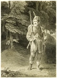 Robinson Crusoe Hunting from The Life and Strange Surprising Adventures of Robinson Crusoe, or York, Mariner by Daniel Defoe