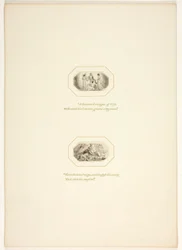 Study for a plate from The Task