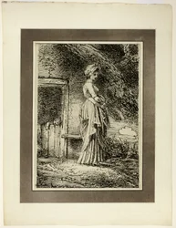 The Lost Apple, from the First Issue of Specimens of Polyautography