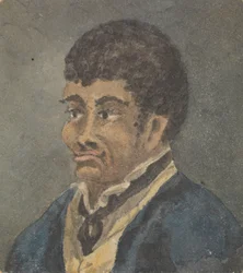 Portrait of a Sailor with Dark Skin and Hair