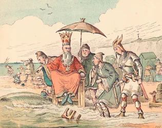 Canute and his Courtiers