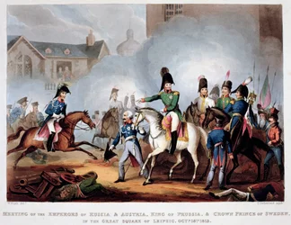 The Allied Commanders at Leipzig