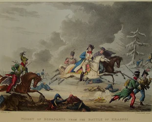The Flight of Bonaparte from the Battle of Krasnoi