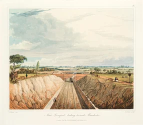 Near Liverpool, Looking Towards Manchester