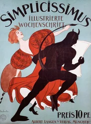 Simplicissimus advertising poster