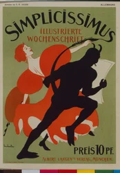 Simplicissimus Advertising Poster