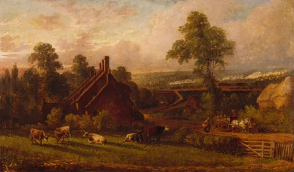 Railway Line at Northfield, 1871
