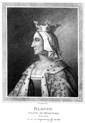 Blanche of Castile, niece to King John
