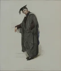 Bachelor of Law, Engraved by J. Agar, Published in R. Ackermann