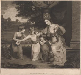Lady Rushout and her Children