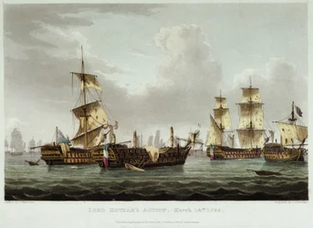 The Naval Battle Led by Lord William Hotham, on March 14