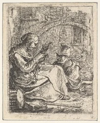 Woman Spinning