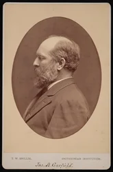 Portrait of James Abram Garfield