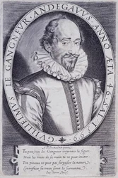 Portrait of Guillaume Le Gangneur (1553-1624), secretary of the chamber of the king of France