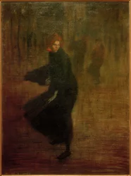 Young Worker on the Street