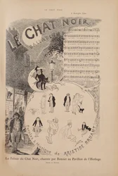 Story of the Famous Cabaret Le Chat Noir, Le Chat Noir Magazine