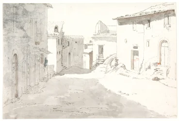 Street Scene. Civitella