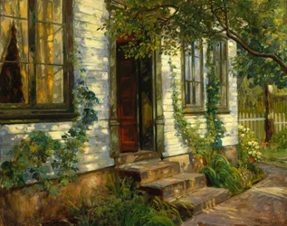Sun on Old House Wall, Fredriksvern