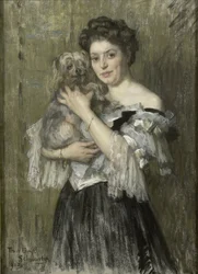 Maria Catharina Josephine Jordan (1866-1948). Wife of the Painter George Hendrik Breitner