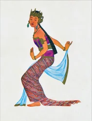 Classical Javanese Dancer