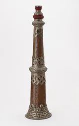 Pair of Telescoping Ritual Horns (Dung-chen)