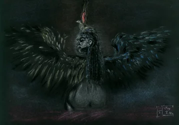 Dark Winged Goddess