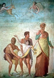The Sacrifice of Iphigenia, from the House of the Tragic Poet