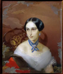 Portrait of Natalia Pushkina Lanskaya