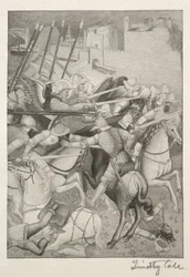 Old Italian Masters: Battle of St. Ephesus Against the Pagans of Sardinia