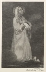 Old Italian Masters: Figure of the Virgin