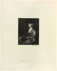 Portrait of Mrs. Siddons, from Old English Masters