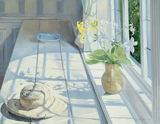 Lilies and a Straw Hat