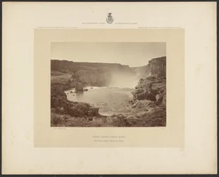 Snake River Canyon, Idaho, View from Above Shoshone Falls