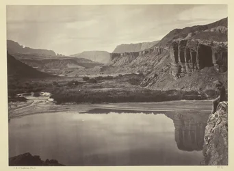 Looking Across the Colorado River to the Mouth of Paria Creek