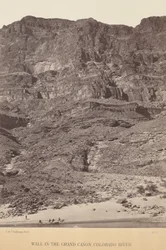 Wall in the Grand Canyon, Colorado River