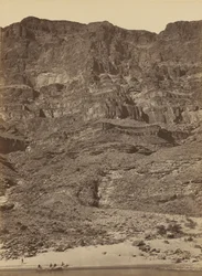 Wall in the Grand Canyon, Colorado River, 1872