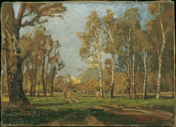In the Prater near the Rotunda