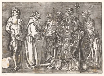 Six Standing Saints