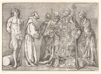 Six Standing Saints