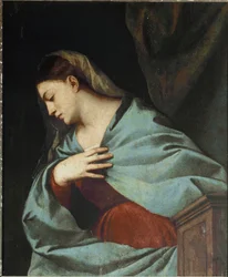 Polyptych Averoldi: Virgin Announced