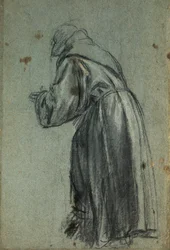 Study for representation of St Francis