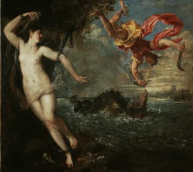 Perseus and Andromeda, ca 1555
