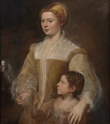 Portrait of a Lady and Her Daughter